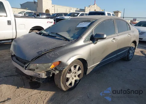 2008 Honda Civic Lx из США, поврежденный, VIN 2HGFA16558H331584